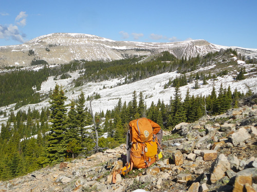 Hailstone Butte from Windy Peak Hills