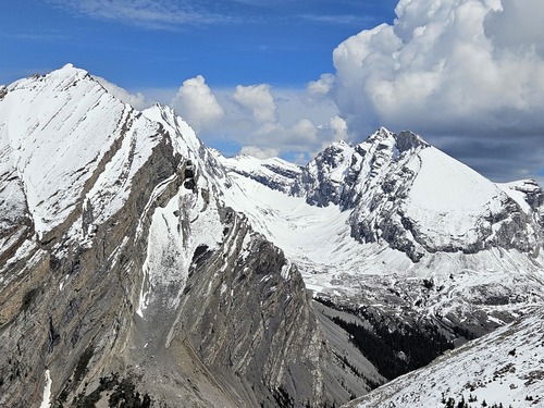 Mount James Walker to the right from our lunch spot