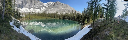 What can I even say? Thanks, Tina, for such an amazing photo of the second lake.