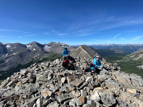 First peak of a two-peak day!