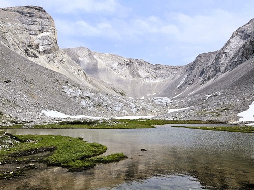 The second upper tarn 