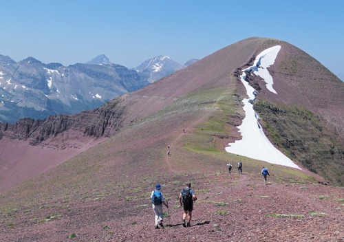 Looking ahead to the next highpoint.