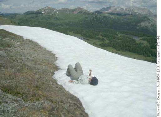 Cool ing snow on the Ramparts - 2