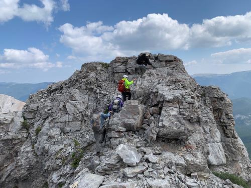 It's good to feel rock beneath our feet (CM photo)