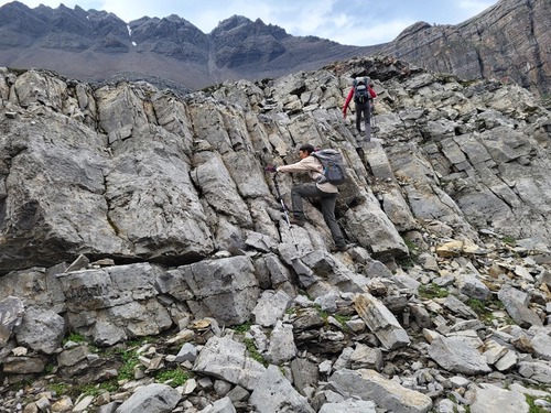 A bit of scrambling because we can
