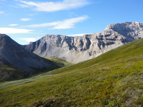 View south from Sugar Bowl, enroute to Mt. Hangman