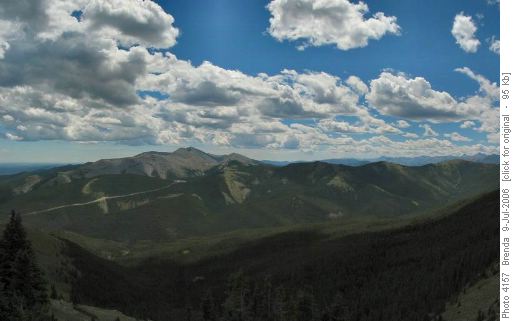Moose Mountain from Cox Hill