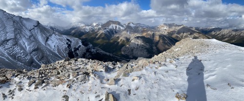 Summit view west