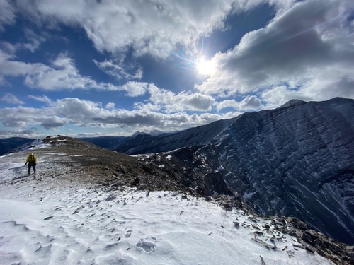 Summit view towards Garriochmill