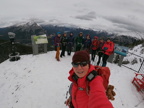 Cristina is famous for her group selfie photos!