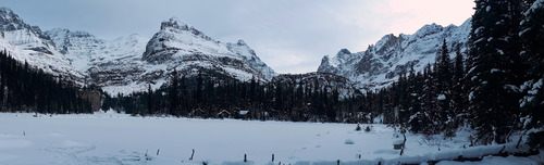 View from Lake O'Hara