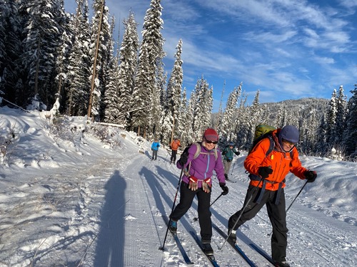 Very good conditions despite the relatively shallow snow