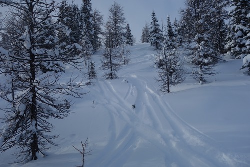 Skied out that slope