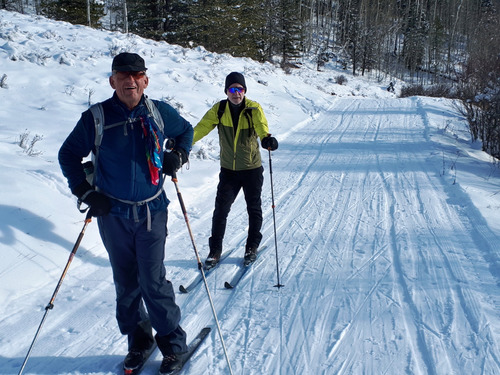 Carl and Damian on Moose Loop
