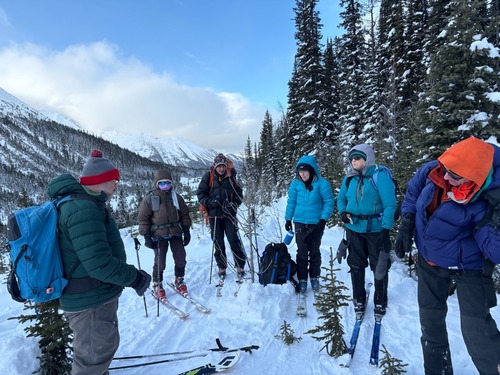 Avy Practice at Highwood Pass - Before the last Scenario