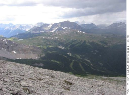 SW view from Goat's Eye Mtn