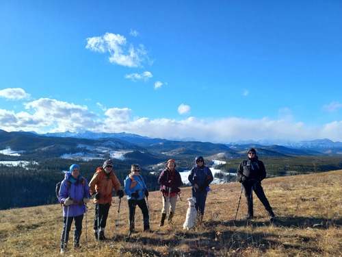 Our group after a long lunch break 