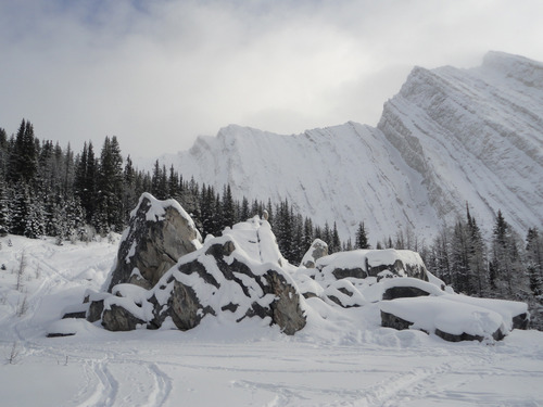 Elephant Rocks near Chester Lake, Kananaskis