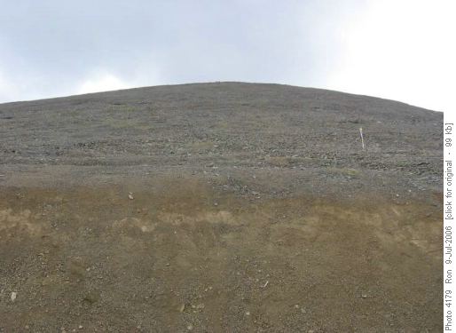 Eagle Mtn scree from top of Goat's Eye lift