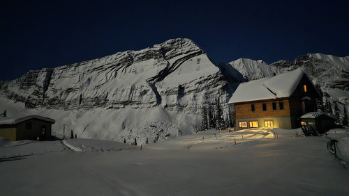 Campbell Icefield Chalet and Thunder Mountain