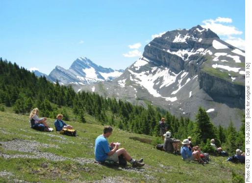 Lunch on Smuts Pass
