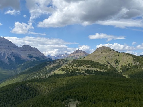 View of Mt Ware from Little Ware