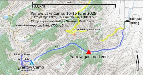 Yarrow Creek Lake approx 40km SW of Pincher Creek, AB. 