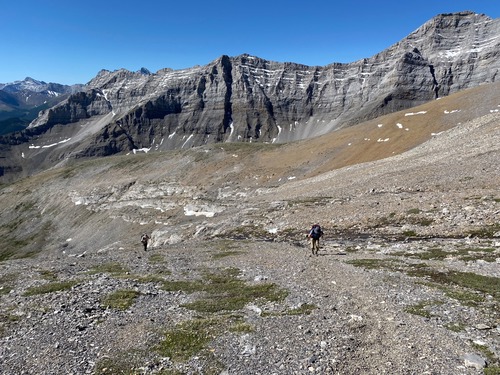 Finally getting closer to the col