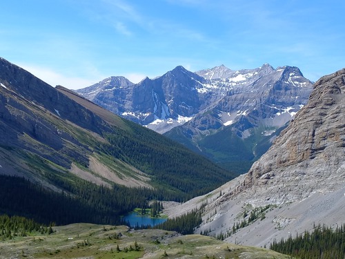Looking west from the little knoll in the upper valley 