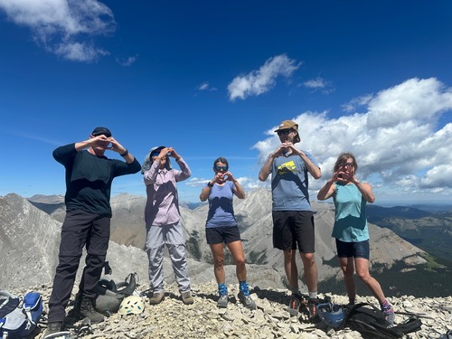 Ramblers love summits! Ramblers love summits!