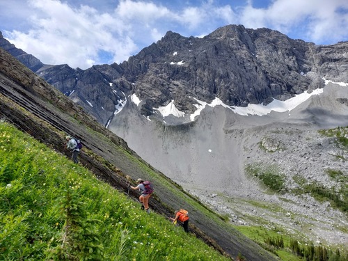 Climbing up