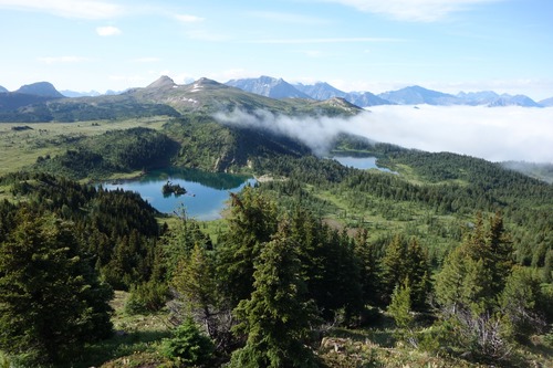 Rock Isle Lake from Sunshine Standish viewpoint