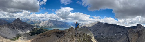 Awesome view from the top of Red Peak. Worth the effort.