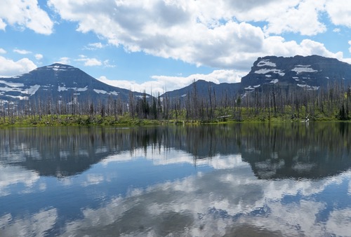 Back at Summit Lake for a pit stop