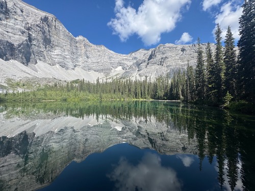 The second lake, Carolyn's version