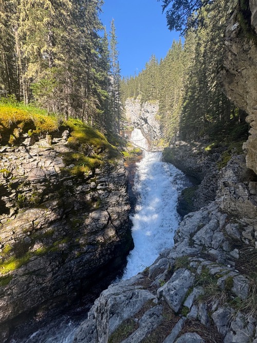 Another of many waterfall views