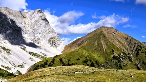 Pocaterra Mountain and Pocaterra Ridge from Pocaterra Cirque