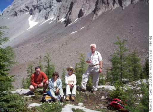 lunch time on top of elephant rock