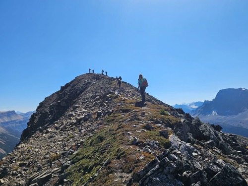 On the way to peak #3