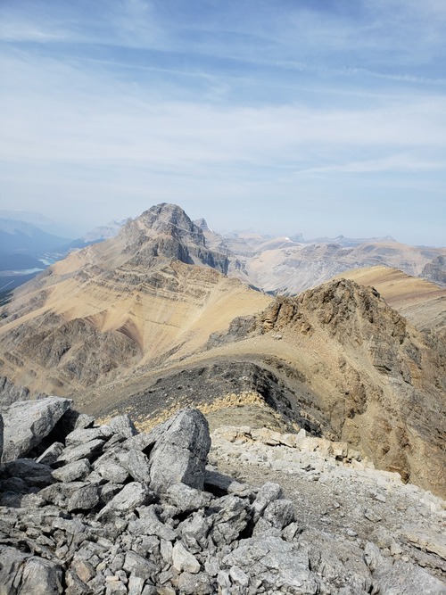 Mount Weed and Mount Noyes to the north.