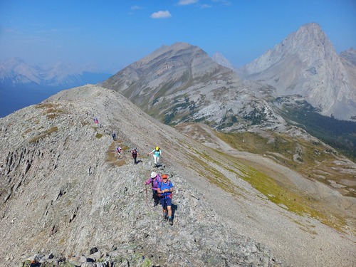 Continuing the ridgewalk