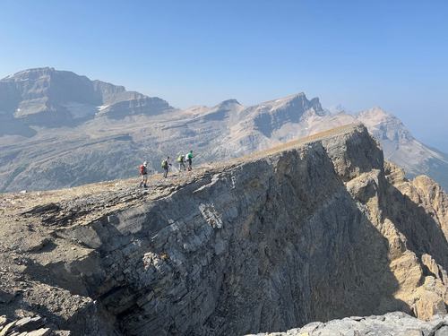 Heading over to the furthest north viewpoint - photo from Susan
