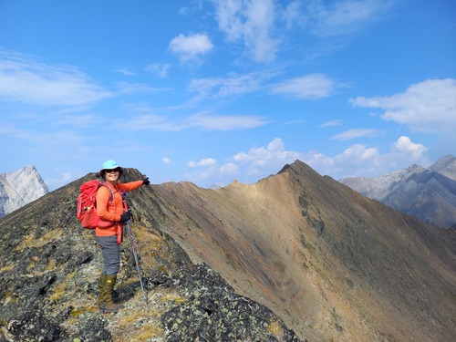 A long and scenic ridgewalk