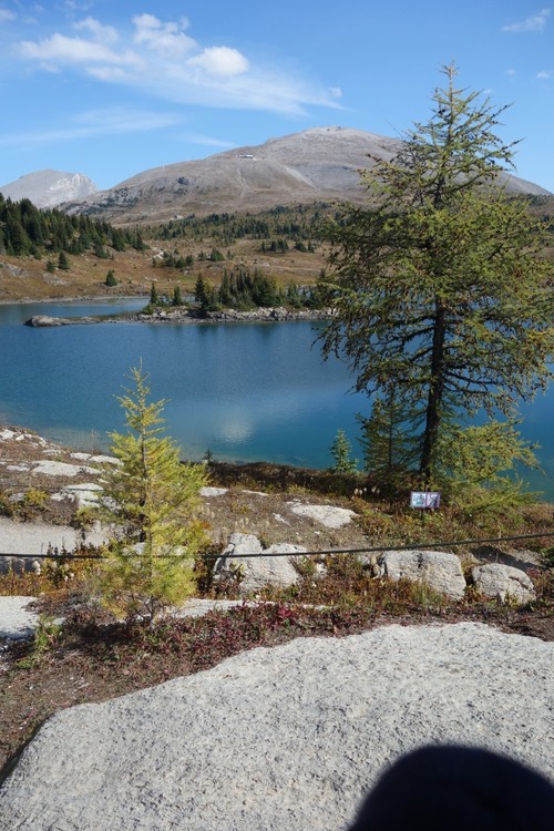 Rock Isle lake in Sunshine meadows