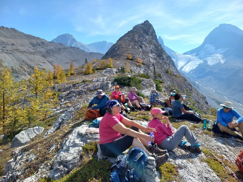 Second lunch in the warm September sun