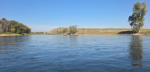 The serene Bow River.