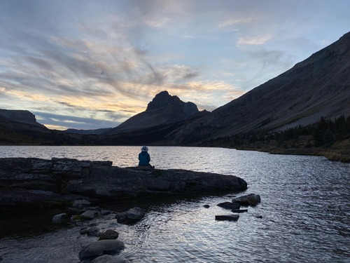 Darkness comes to Baker Lake