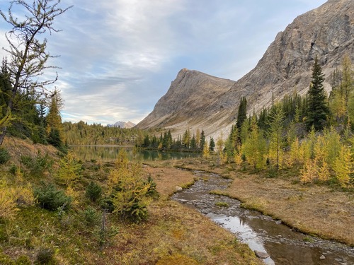 Approaching Little Baker Lake