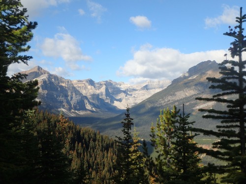 Across to Whymper Valley