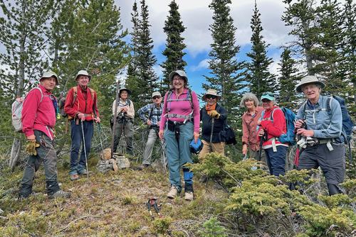Carl, David, Deborah, Clifton, Barb B, Lenard, Barb T, Janice and Doug on that eastern outlier